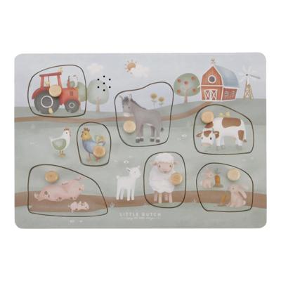 Little Dutch Little Farm geluidenpuzzel