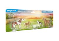Playmobil country 2 ijslandse pony's met veulens 71000 - thumbnail