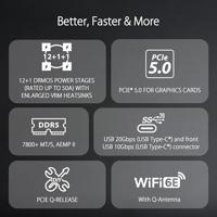 Moederbord Intel ASUS TUF GAMING B760M-PLUS WIFI II - thumbnail