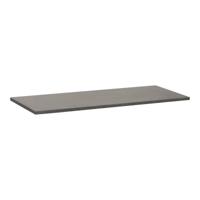 Brauer Vulcanic Topblad Ondiep - 100 cm - Natuursteen Basalt Antraciet - thumbnail
