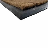 Siena Garden 1711441077 Rubberen voetmat zon halfrond 75 x 45 x 2 cm met kokosvezel (l x b) 45 cm x 75 cm 1 stuk(s) - thumbnail