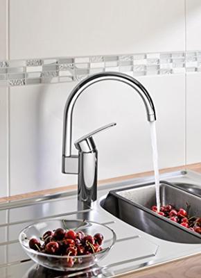Grohe Keukenkraan Wave Cosmopolitan Hoge Uitloop Chroom