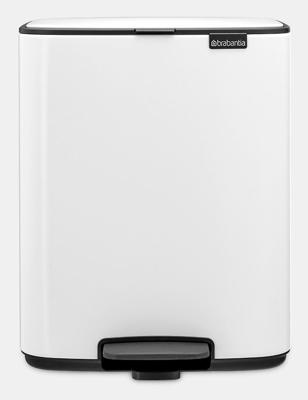 Brabantia Bo Pedaalemmer 12 liter white Brabantia Bo Pedaalemmer 12 liter white