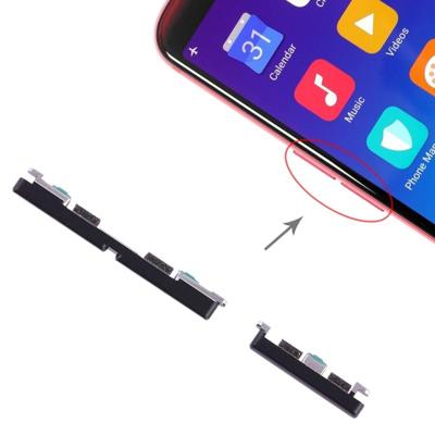 Side toetsen voor OPPO R11s (zwart) Side toetsen voor OPPO R11s (zwart)