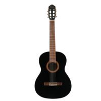 Javier Enriques CAG-85BK Black 4/4-formaat klassieke gitaar met ceder top - thumbnail