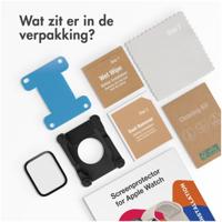 Accezz Screenprotector met applicator Apple Watch Series 10 - 46 mm Smartphone screenprotector Transparant - thumbnail