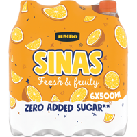Jumbo Sinas Zero 6 x 500ML - thumbnail