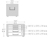 Stahlwille 13217 TS IP67 WERKZEUG-TROLLY Rolkoffer (leeg) (l x b x h) 580 x 390 x 460 mm - thumbnail
