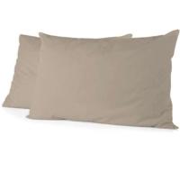 Kussensloop HOME LINGE PASSION 50 x 70 cm Beige 2 Onderdelen (2 Stuks) - thumbnail