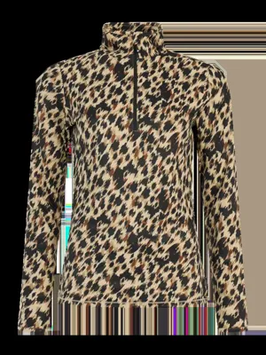 Protest Vessy 1/4 Zip Pully Dames Bamboo Beige M/38