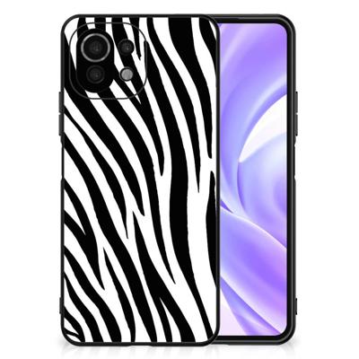 Xiaomi 11 Lite 5G NE | Mi 11 Lite Dierenprint Telefoonhoesje Zebra Xiaomi 11 Lite 5G NE | Mi 11 Lite Dierenprint Telefoonhoesje Zebra