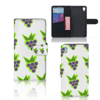 Sony Xperia Z2 Book Cover Druiven - thumbnail