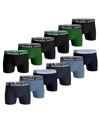 12-pack heren boxershort - onderbroeken heren - Katoenen heren ondergoed