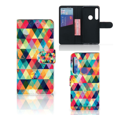 Motorola One Action | Telefoon Hoesje | Geruit Motorola One Action | Telefoon Hoesje | Geruit