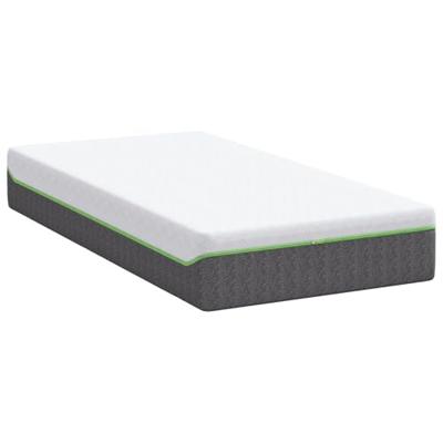 Matrassen Wit, Grijs 80 x 160 cm 100% polyester jacquard stof