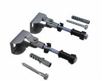 Wand- + Hoekbevestigingset Tbv Geberit Up-320 Aqua Splash - thumbnail