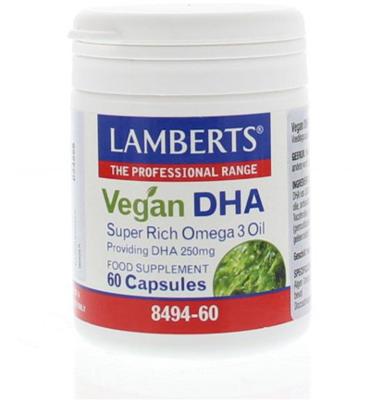 Lamberts Vegan DHA 250mg Capsules