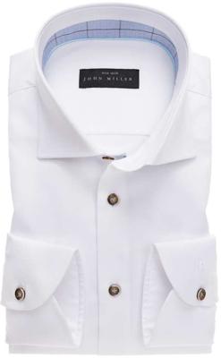 John Miller Heren Overhemd Spierwit Widespread Tailored ML7 Fit John Miller Heren Overhemd Spierwit Widespread Tailored ML7 Fit