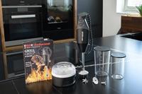 ESGE M 200 BBQ Staafmixer 200 W Met hakmolenopzet Zwart - thumbnail