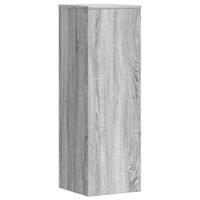Plantenstandaards 2 st 33x33x100 cm bewerkt hout grijs sonoma - thumbnail