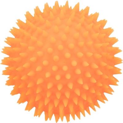 TRIXIE VINYL EGELBAL MET GELUID ASSORTI 7X7X7 CM 4 ST