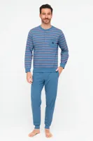 Gentlemen heren pyjama Warme Dikke Tricot - Double jersey - thumbnail