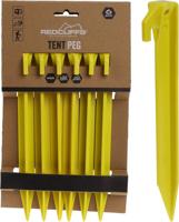 Redcliffs Kunststof Tentharingen 23 cm 6 Stuks Geel - thumbnail