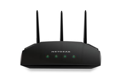 NETGEAR AC2000 draadloze router Gigabit Ethernet Dual-band (2.4 GHz / 5 GHz) 4G Zwart