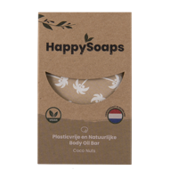 HappySoaps Body Oil Bar Coco Nuts 70gr - thumbnail