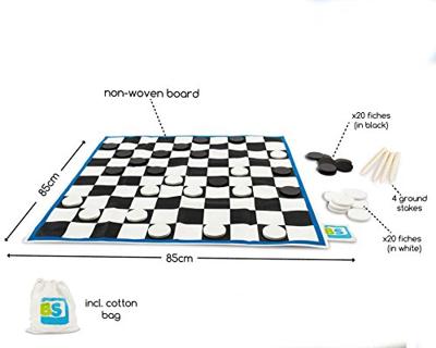 BS Toys dammen xl hout - denkspel