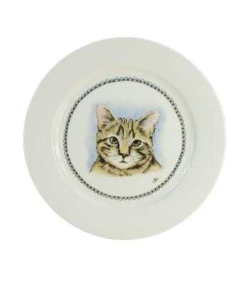 Boerenwinkel Ontbijtbord 21cm Kat