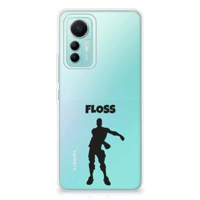 Xiaomi 12 Lite Telefoonhoesje met Naam Floss Xiaomi 12 Lite Telefoonhoesje met Naam Floss
