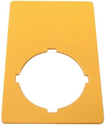 Eaton M22-XZK1-D99 Markeringsplaatje (b x h) 33 mm x 50 mm NOT-HALT Geel 1 stuk(s)