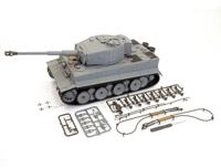 Taigen 1/24 Tiger I IR Battle Tank Middle Version - Grijs - thumbnail
