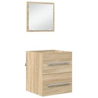 Badkamer Kast Sonoma eiken 41 x 38.5 x 48 cm Bewerkt hout - thumbnail