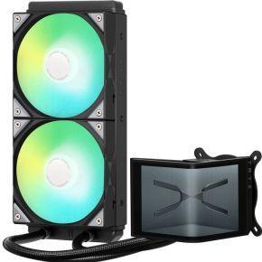 TRYX PANORAMA SE ARGB PC-waterkoeling Zwart (b x h x d) 223 x 146 x 430 mm