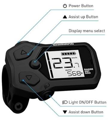 Shimano steps display sc-en500 elektrische e-tube system