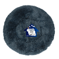 Let&apos;s Sleep Donut 80 cm Donkergrijs - thumbnail