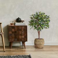 Ficus Folia kunstplant op stam 75cm - thumbnail