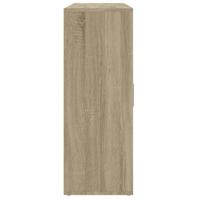 Dressoirs 3 st 60x31x84 cm bewerkt hout sonoma eikenkleurig - thumbnail