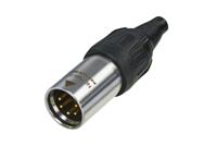 Neutrik NC5MX-TOP kabel-connector XLR Zwart, Zilver - thumbnail