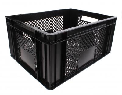 Krat PVC zwart