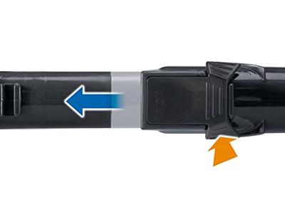 Makita cl003gz04 | 40 v max | steelstofzuiger | zwarte uitvoering | zonder accu's en lader | in doos - cl003gz04