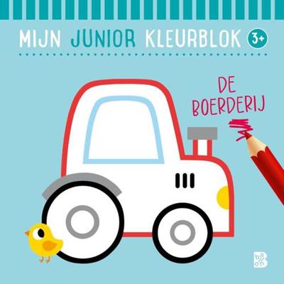 Standaard Uitgeverij Mijn junior kleurblok - de boerderij 3+