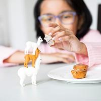 Schleich Wild Life - Alpacafamilie speelfiguur - thumbnail