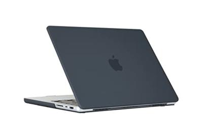 Lunso MacBook Pro 16 inch (2021-2026) cover hoes - case - Mat Zwart