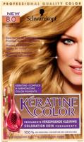 Schwarzkopf Keratine Color Haarverf 8.0 Natuurlijk Blond (1set) - thumbnail