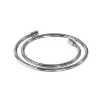 Doucheslang MAY Smooth 125 cm Chroom - thumbnail