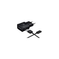 EP-TA20EBEUGWW Samsung Quick Travel Charger incl. Micro USB Cable 2.0A Black Bulk - thumbnail