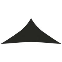 VidaXL Zonnezeil 160 g/m² 3x3x3 m hdpe zwart - thumbnail